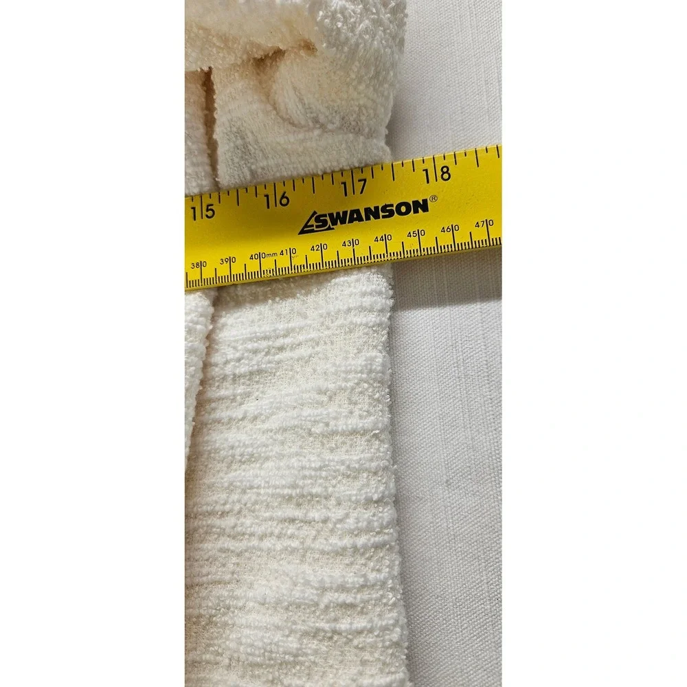 BB Dakota Ivory Boucle Draped Open Front Long Cardigan Coat BJ302046ND XXS